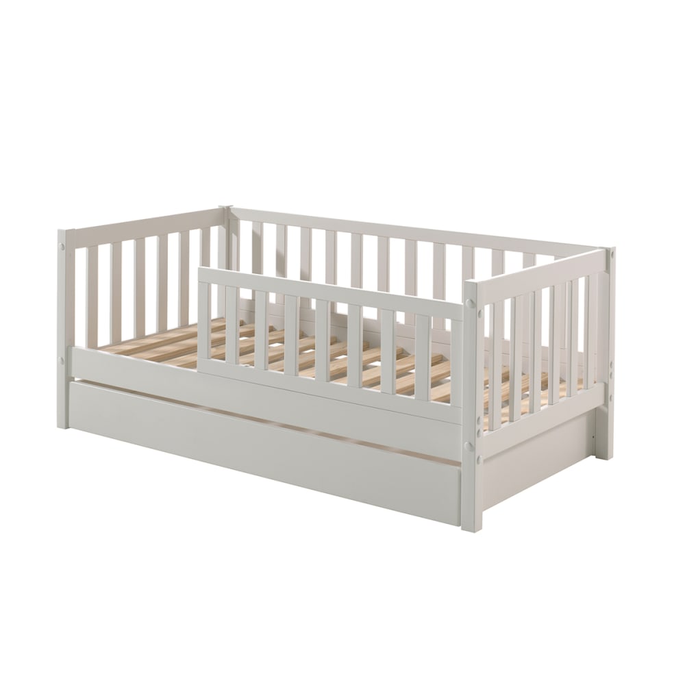 Lit junior tiroir gigogne Blanc