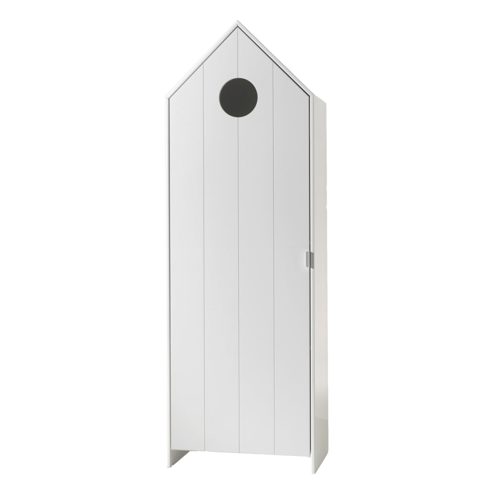 Armoire 1 porte blanc
