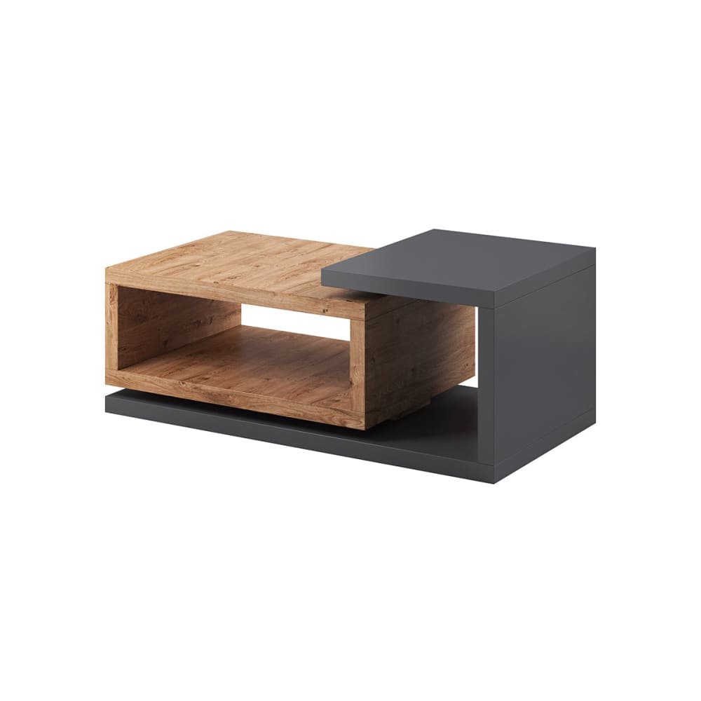 Table basse naturelle et grise - Maisons du Monde