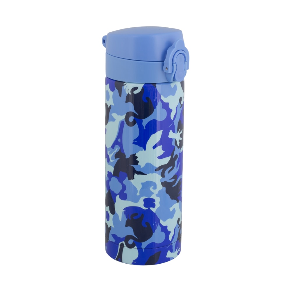 Pylones Thermobecher 30 cl, Silikon 6 x 6 x 19 cm blau - Stahl