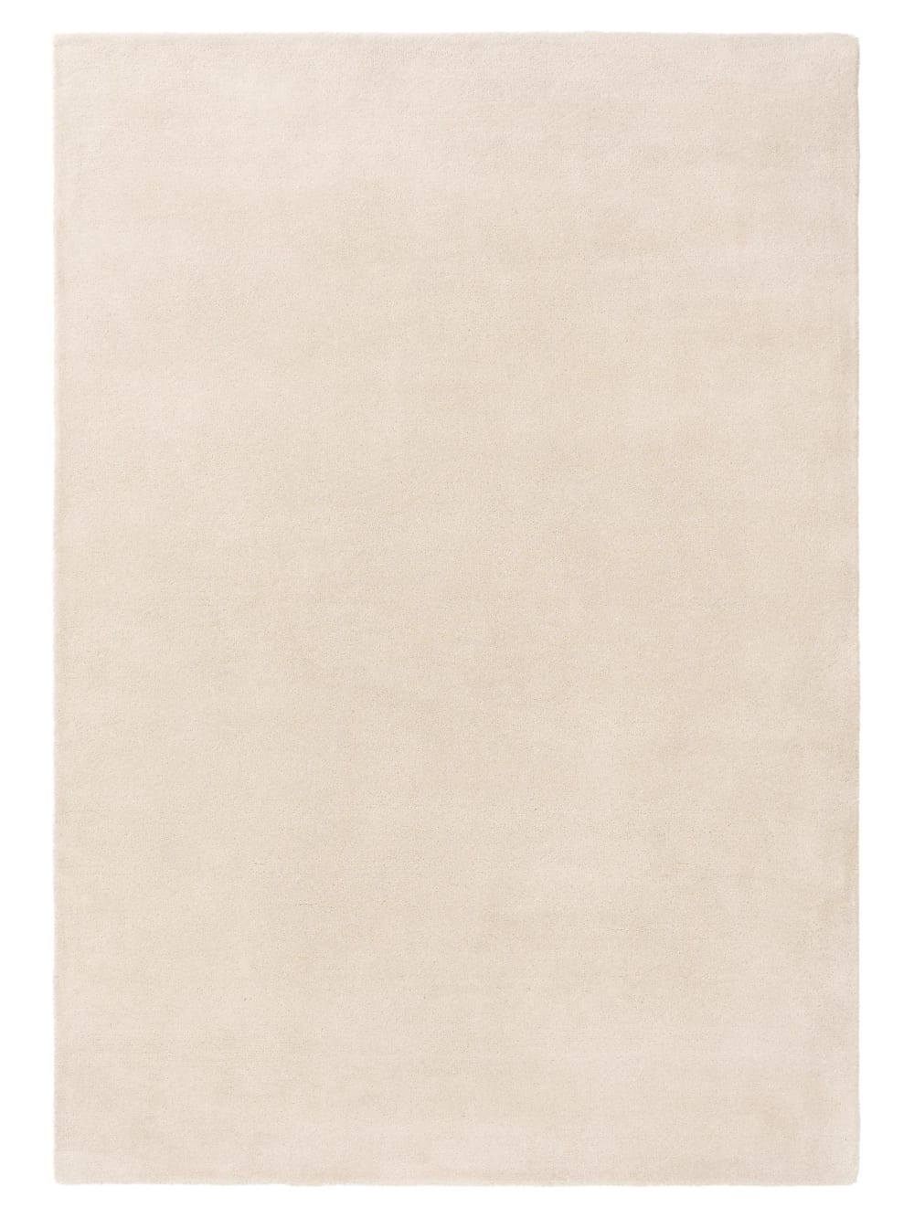Tapis de laine crème