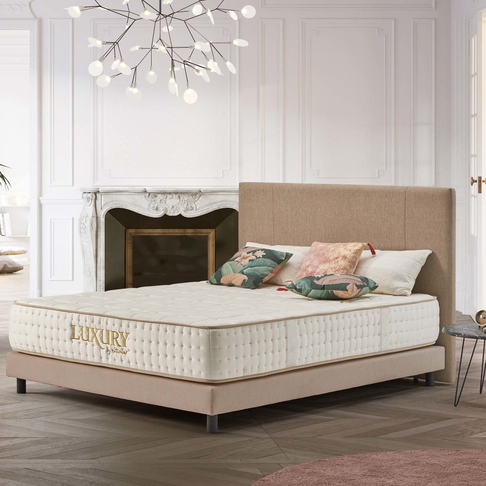 Matelas 140x190 cm - Épais 30 cm - Blue Latex, Mousse HR - Maisons du Monde