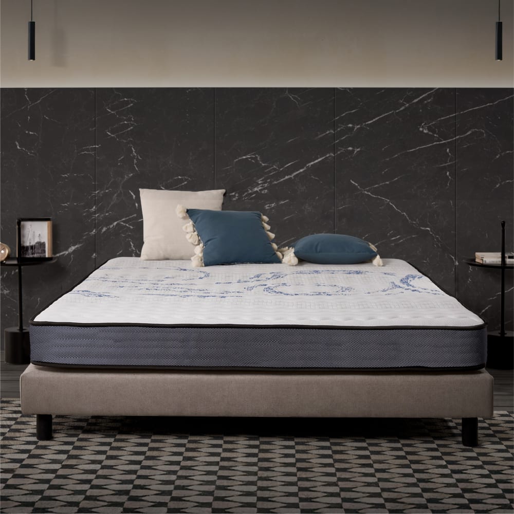 Matelas 140 x 190 cm - Blue Latex, Mousse HR, 15 cm