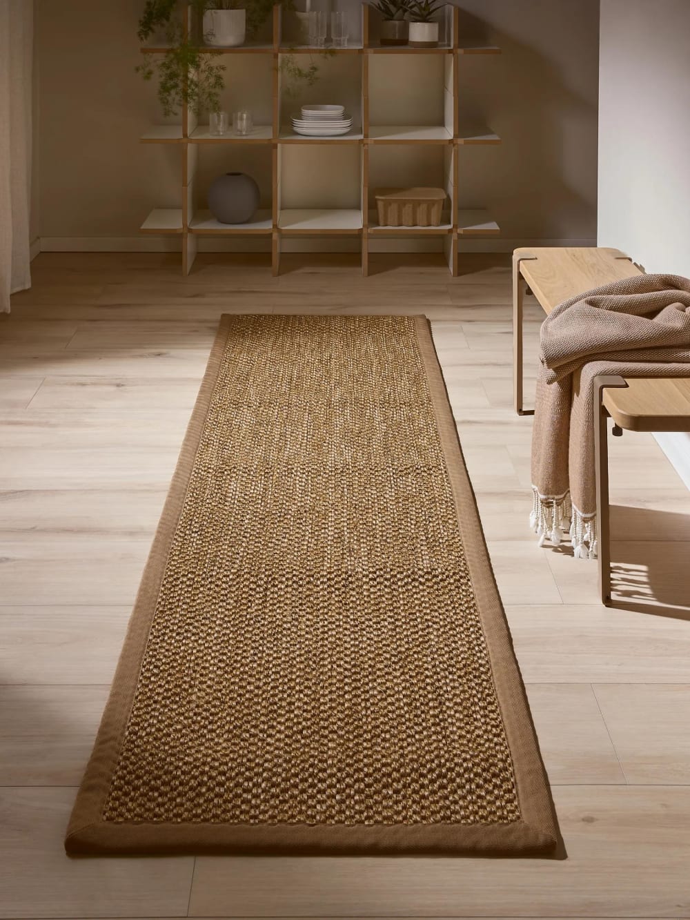 Alfombra sisal crema 70x300 - Maisons du Monde