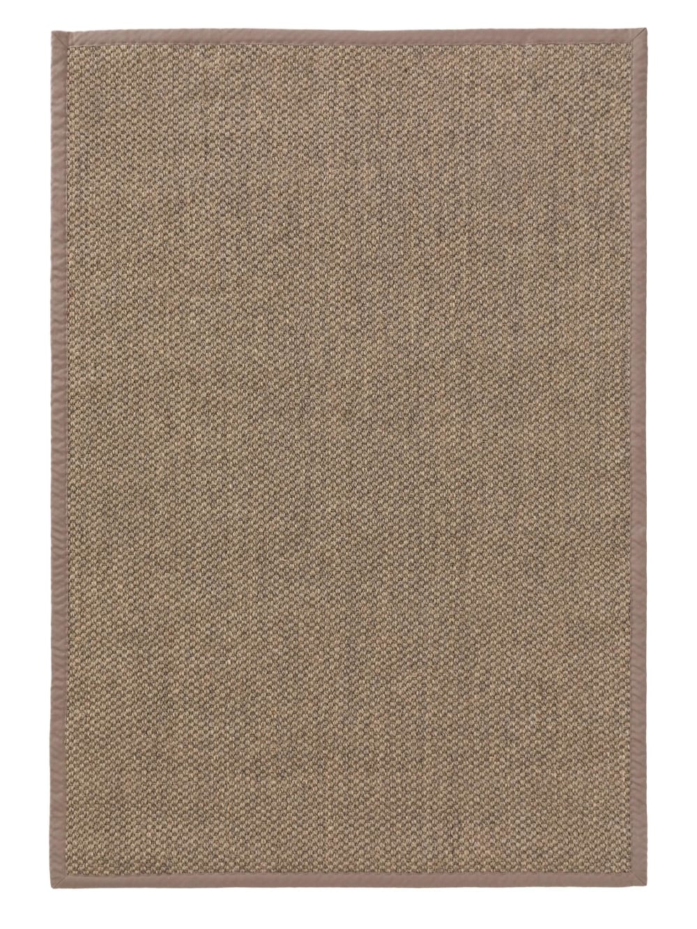 Tappeto sisal grigio 140x200 - Modello Contemporaneo - Grigio - Iuta