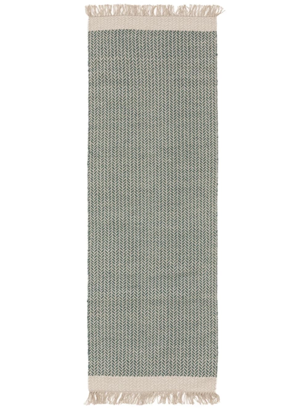Benuta Wollteppich Läufer mint 70x200 style modern Grün Wolle