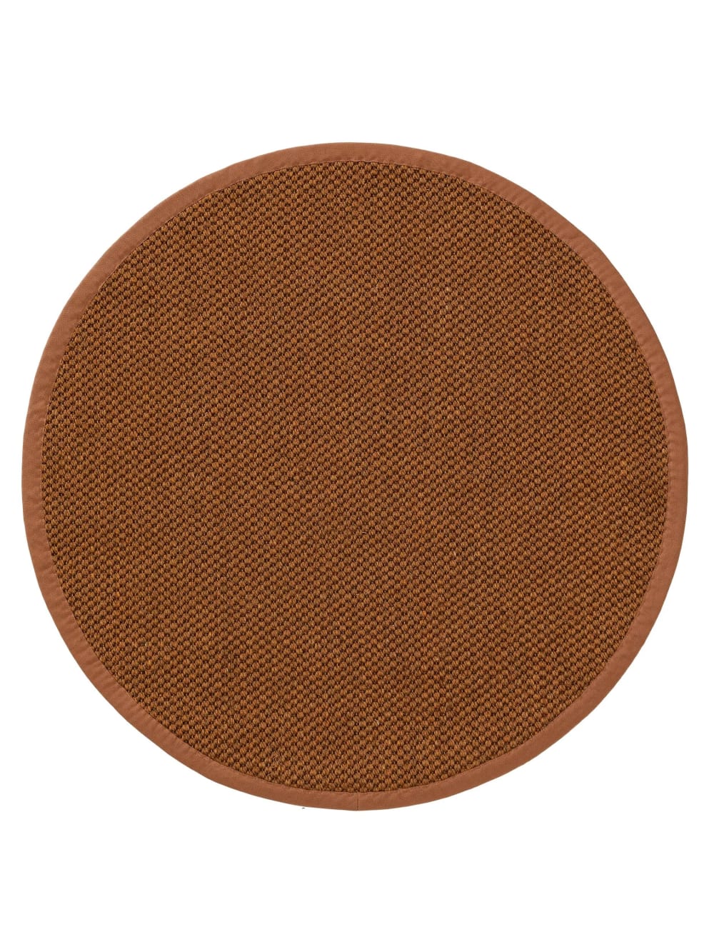 Benuta Sisalteppich hellbraun D 200 rund style modern - Jute