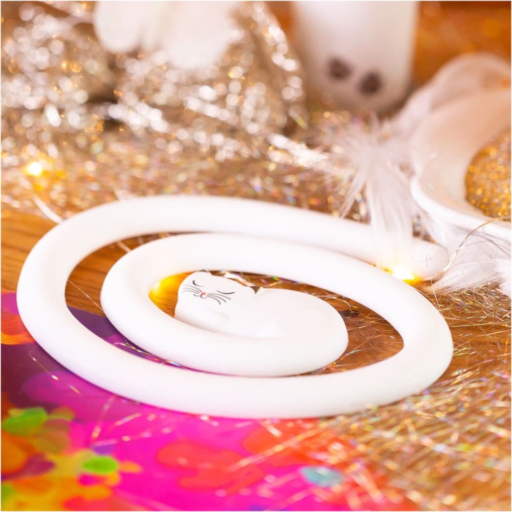 Dessous de plat  blanc silicone 17 x 14 x 1 cm - Maisons du Monde