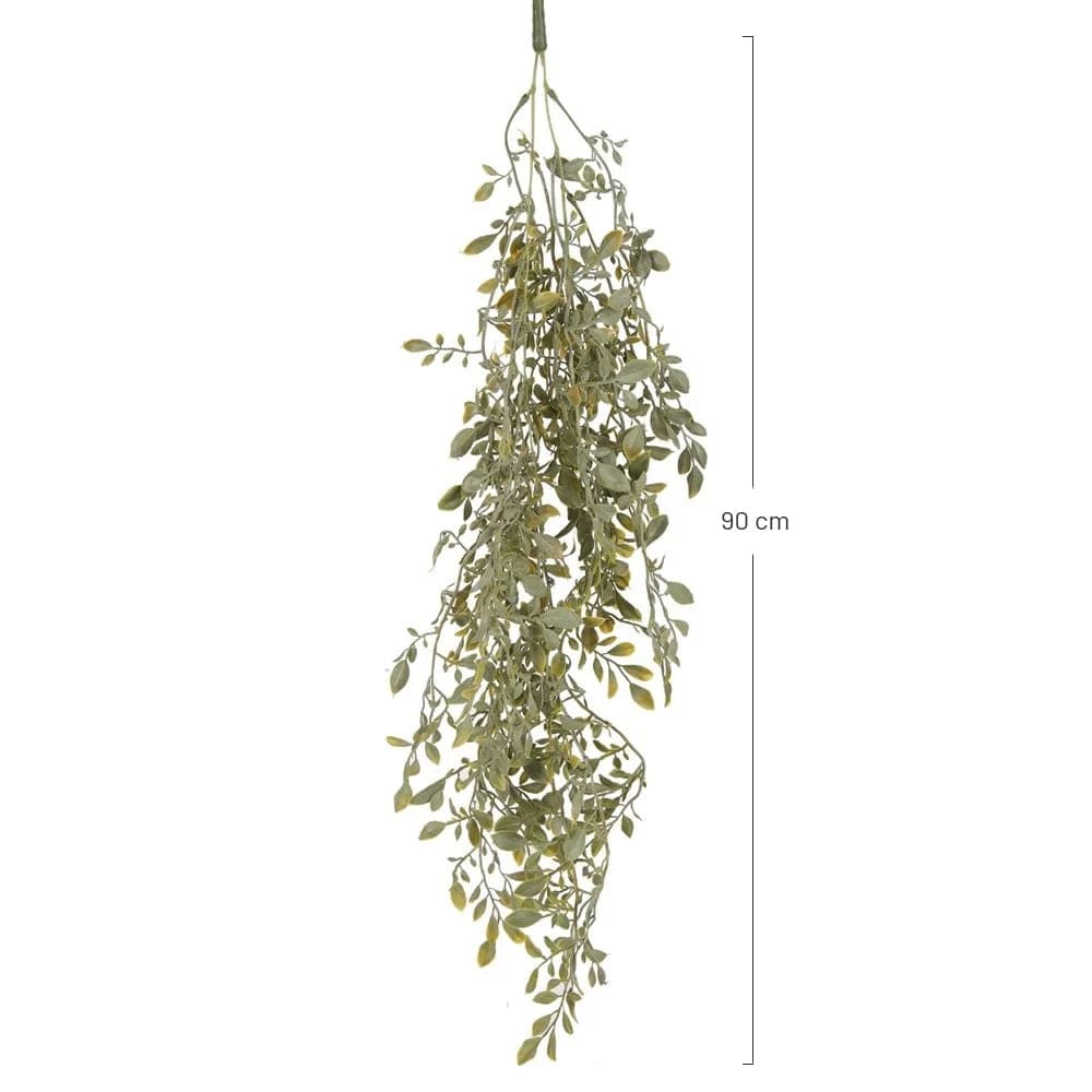 Planta artificial decorativa eucalipto - verde - 90x15x15 - Maisons du Monde