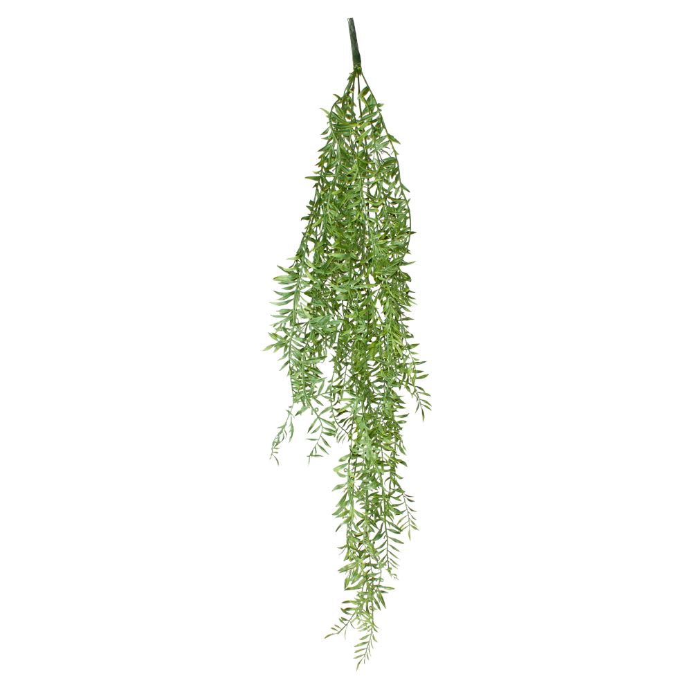 Planta artificial decorativa aspar - verde - 90x10x10