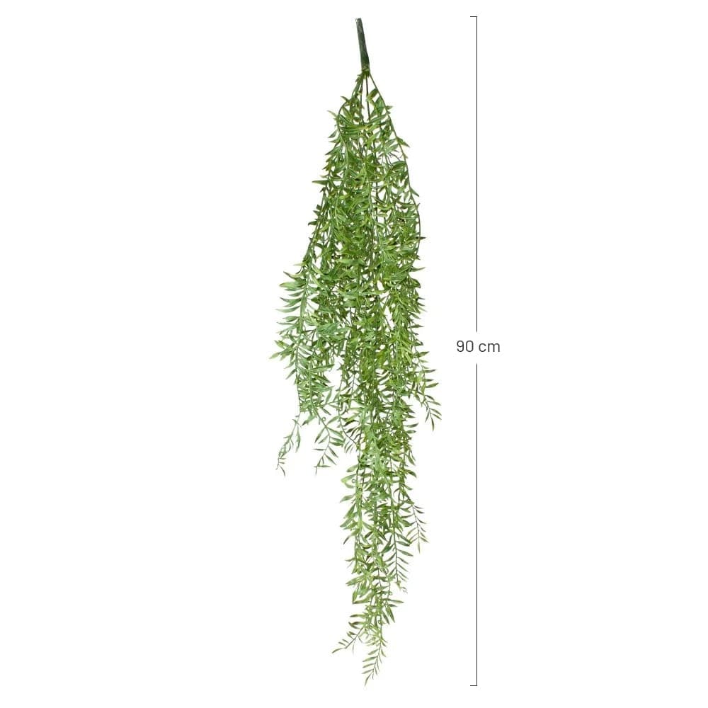 Planta artificial decorativa aspar - verde - 90x10x10 - Maisons du Monde