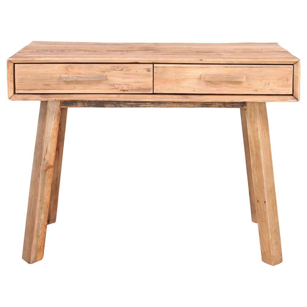 Consola de madera kevin - naturale - 76x100x48