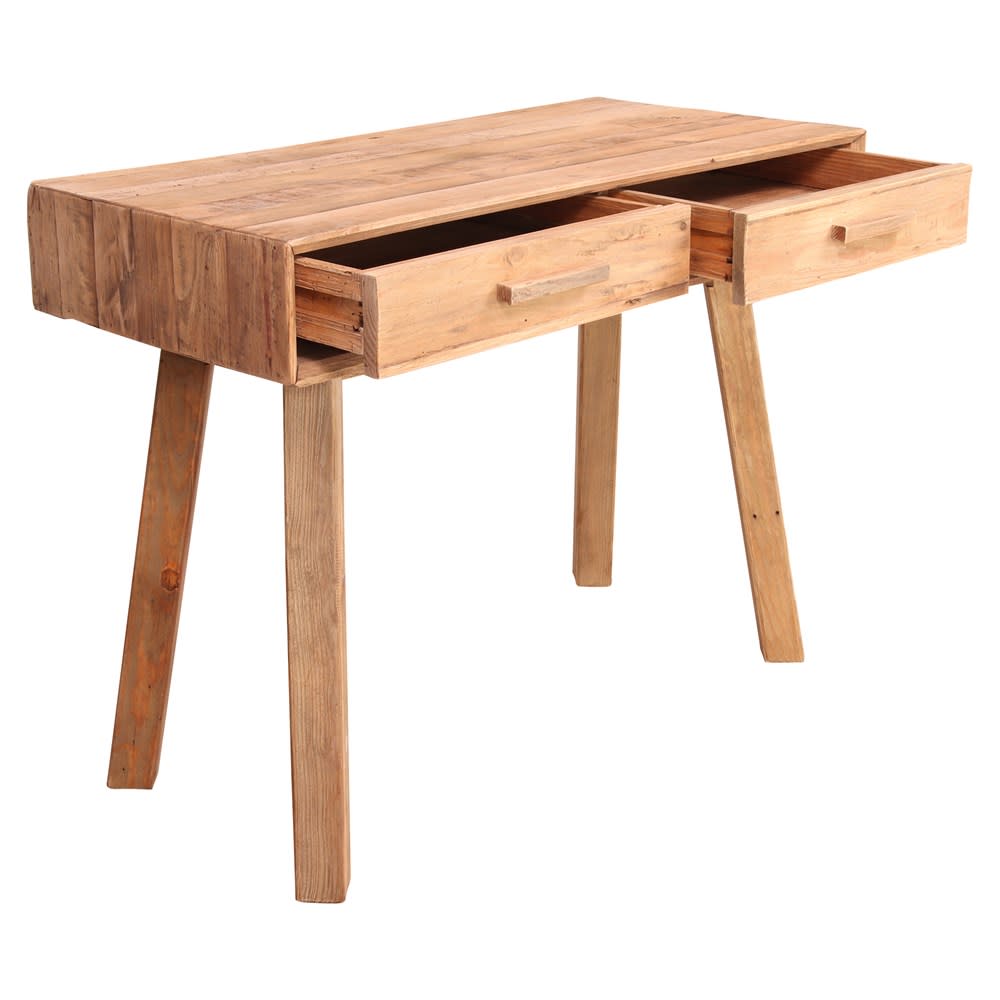 Consola de madera kevin - naturale - 76x100x48 - Maisons du Monde