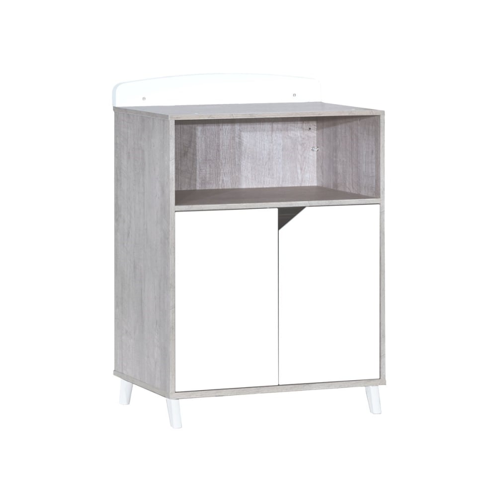 Lit bébé combiné évolutif Scandi gris (60 x 120 cm) - image 3