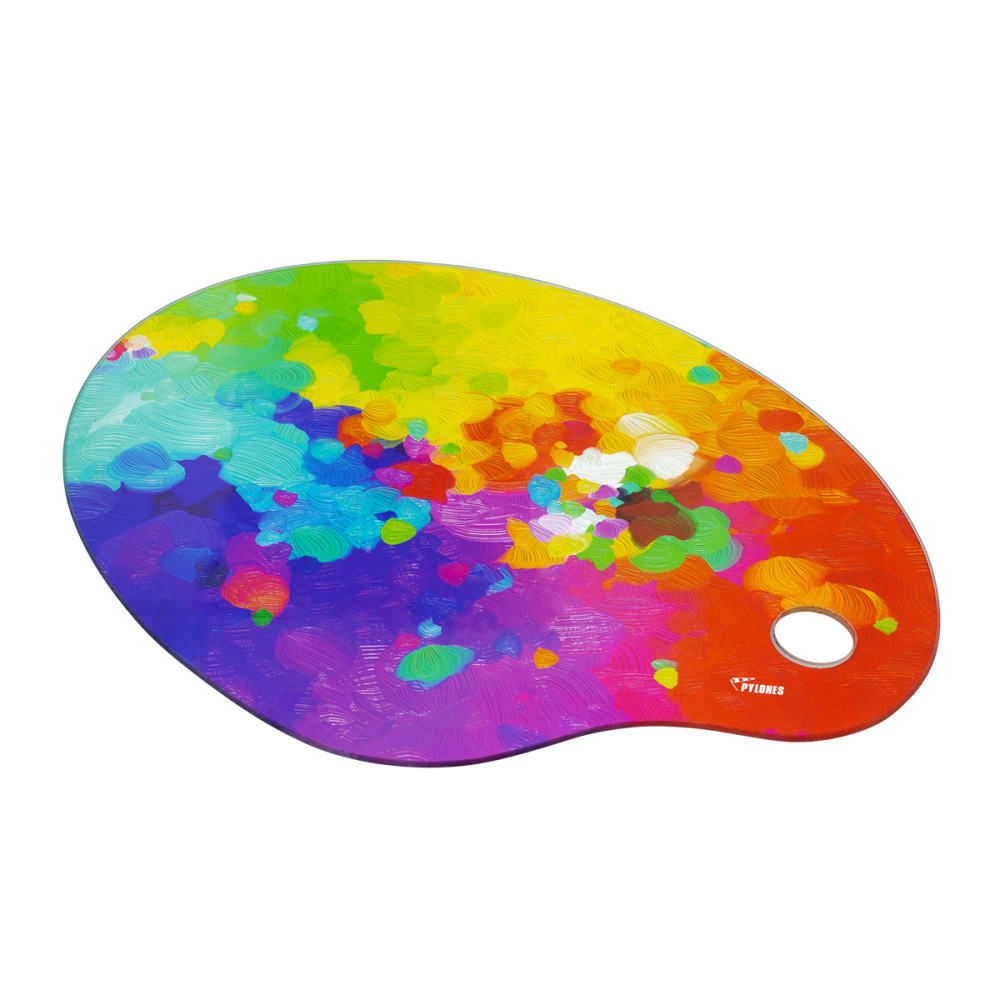 Grande planche en verre  multicolore verre trempé 40 x 32 x 1 cm