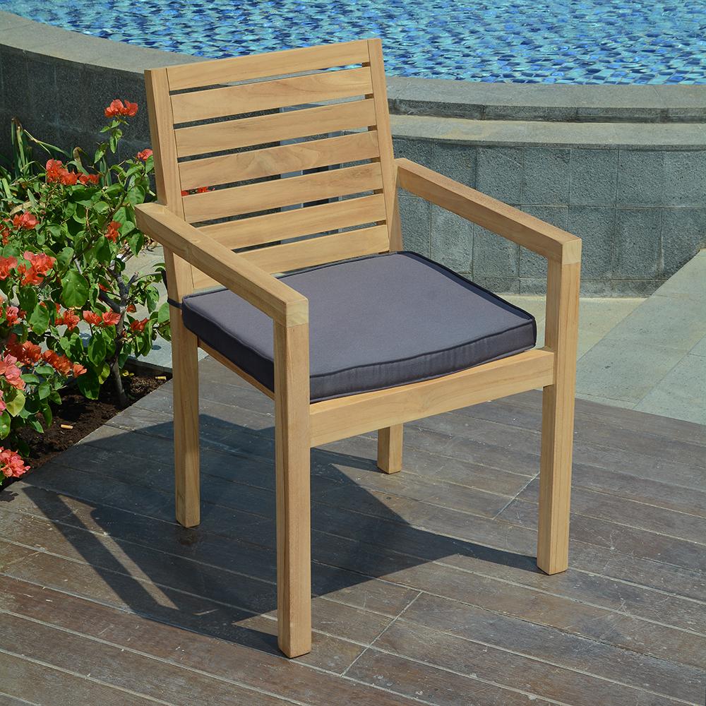 Coussin Gris pour fauteuils fixes - Maisons du Monde