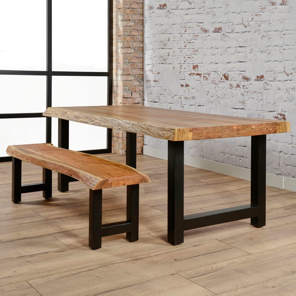 Banc 160x40x45 cm en - acacia