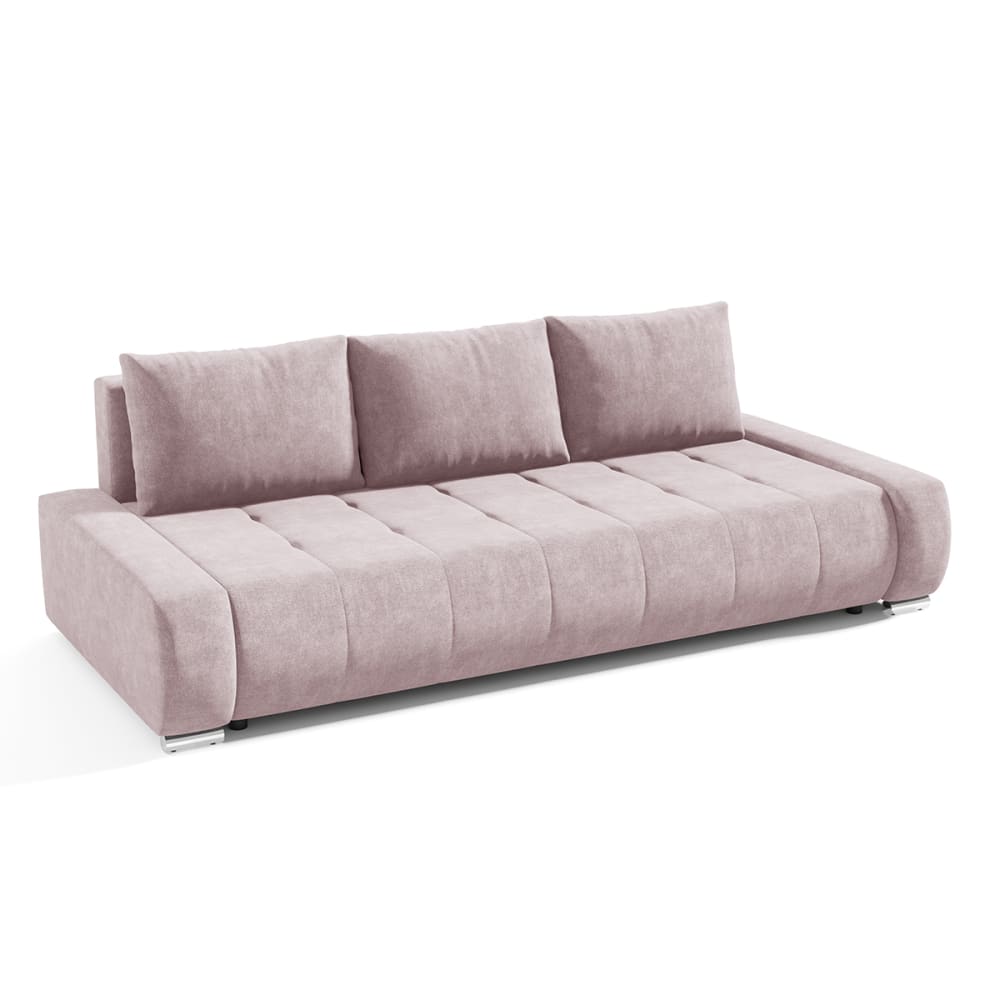 Canapé convertible 3 - rose