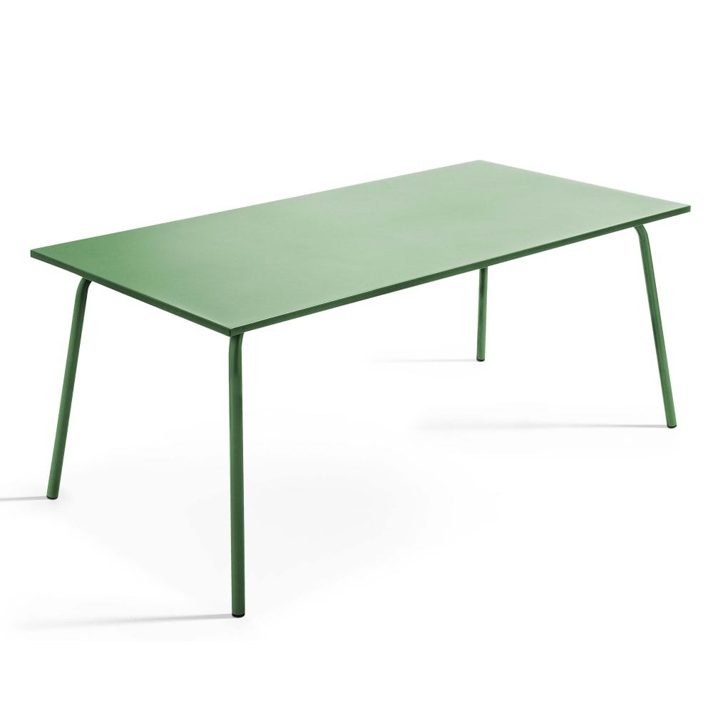 Table de jardin rectangulaire - cactus