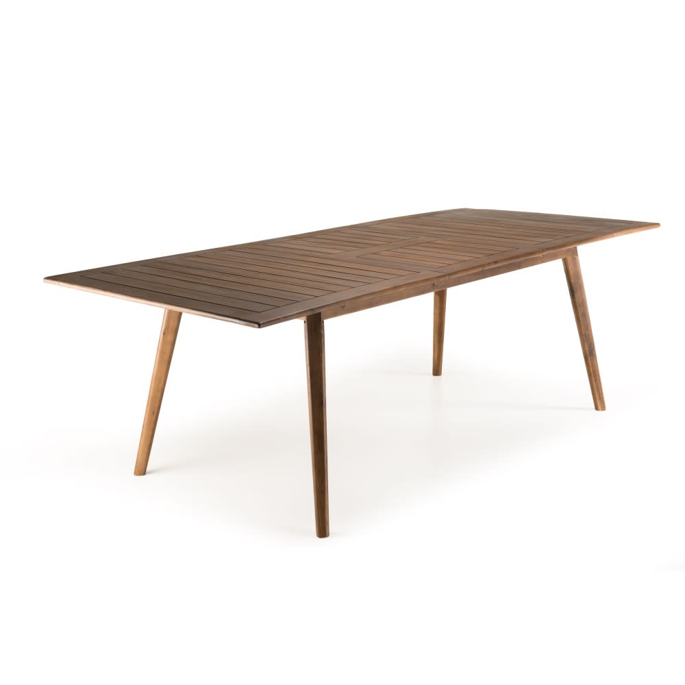 Table de jardin et chaises en acacia 8/10 personnes - Maisons du Monde