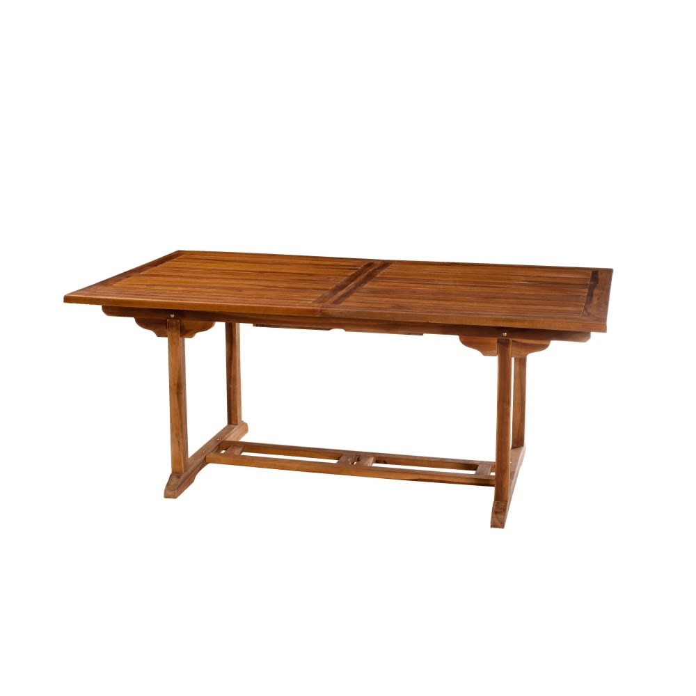 Table de jardin et chaises en teck huile 8/10 personnes - Maisons du Monde