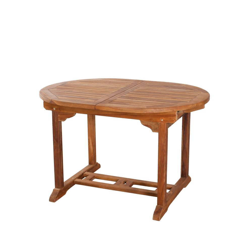 Table de jardin et chaises en teck huile 4/6 personnes - Maisons du Monde