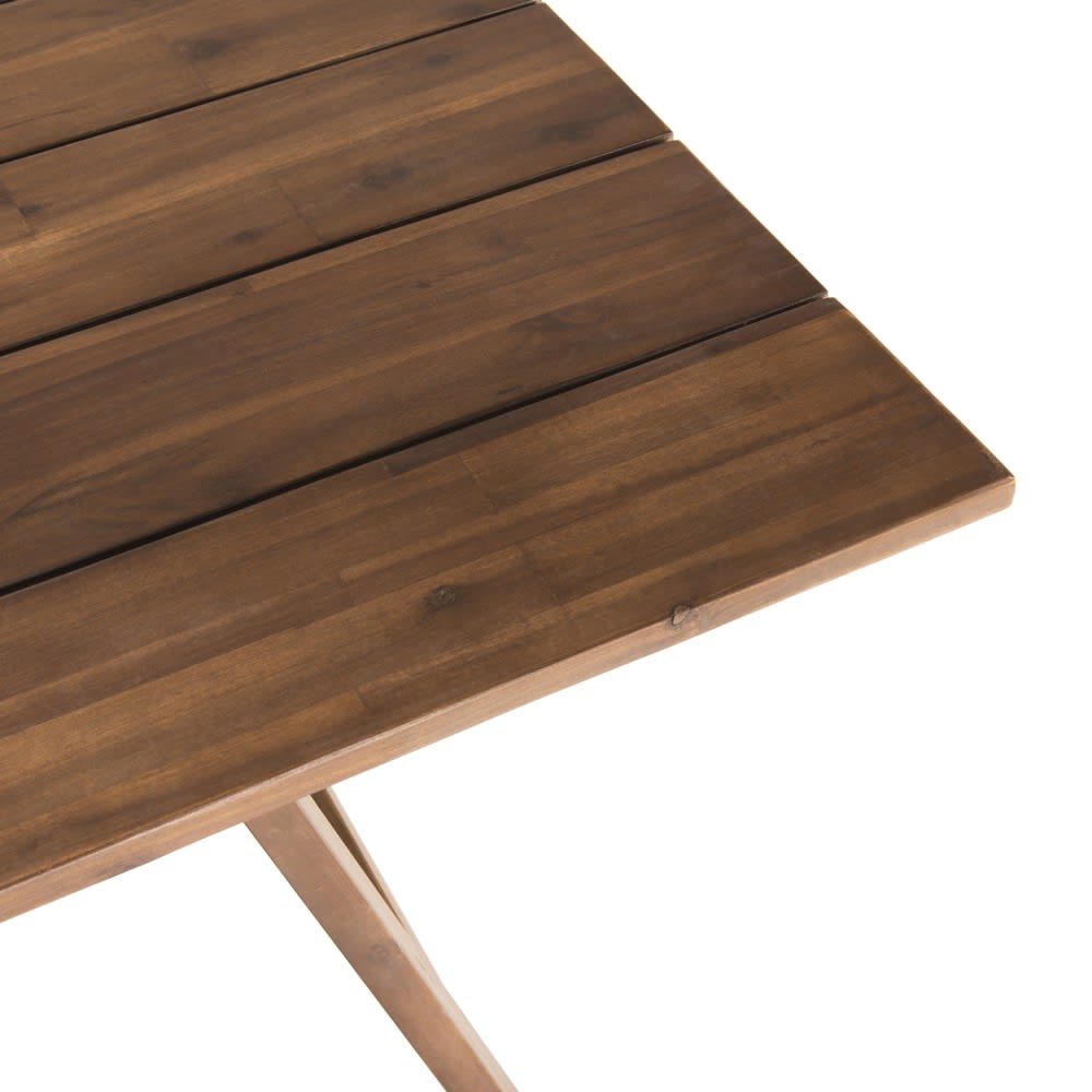 Table de jardin 6/8 personnes pliante acacia l220 cm - Maisons du Monde