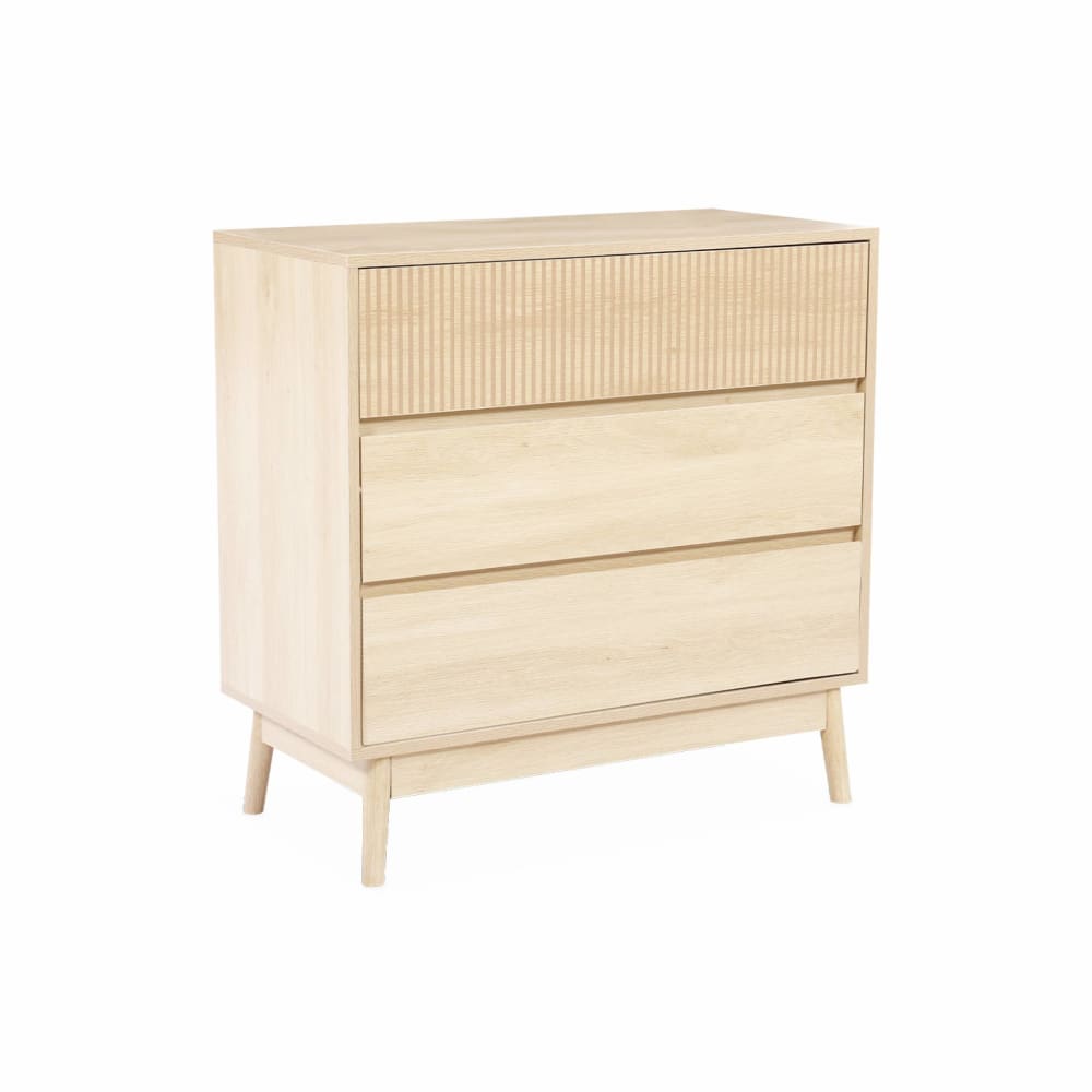 Sideboard - Holzdekor, 3 Schubladen - Linear - Maisons Du Monde