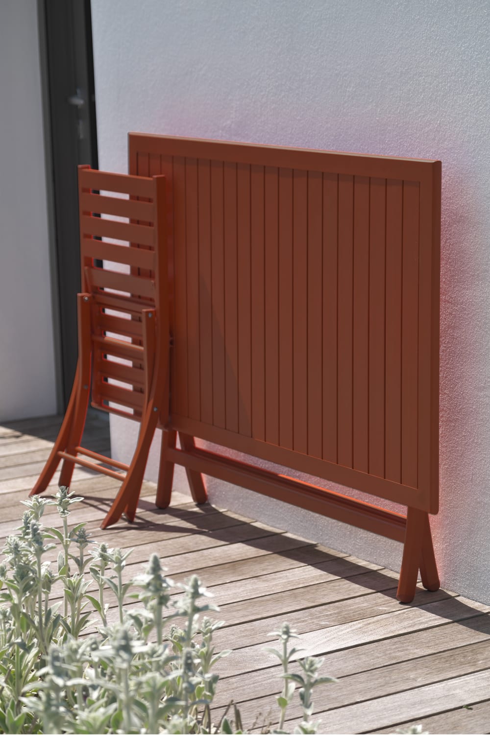Table de jardin pliante en aluminium - Maisons du Monde