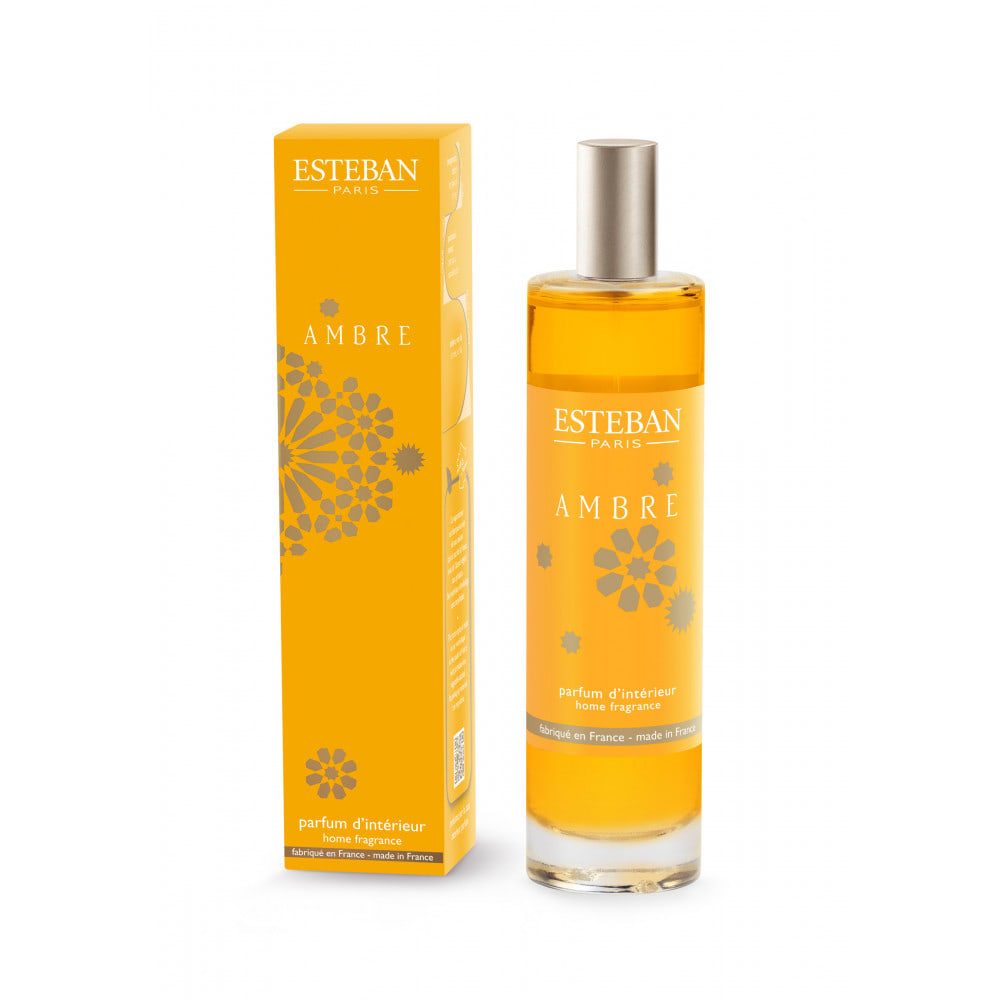 Esteban Paris Parfums Vaporisateur d'ambiance 75 ml Jaune Verre