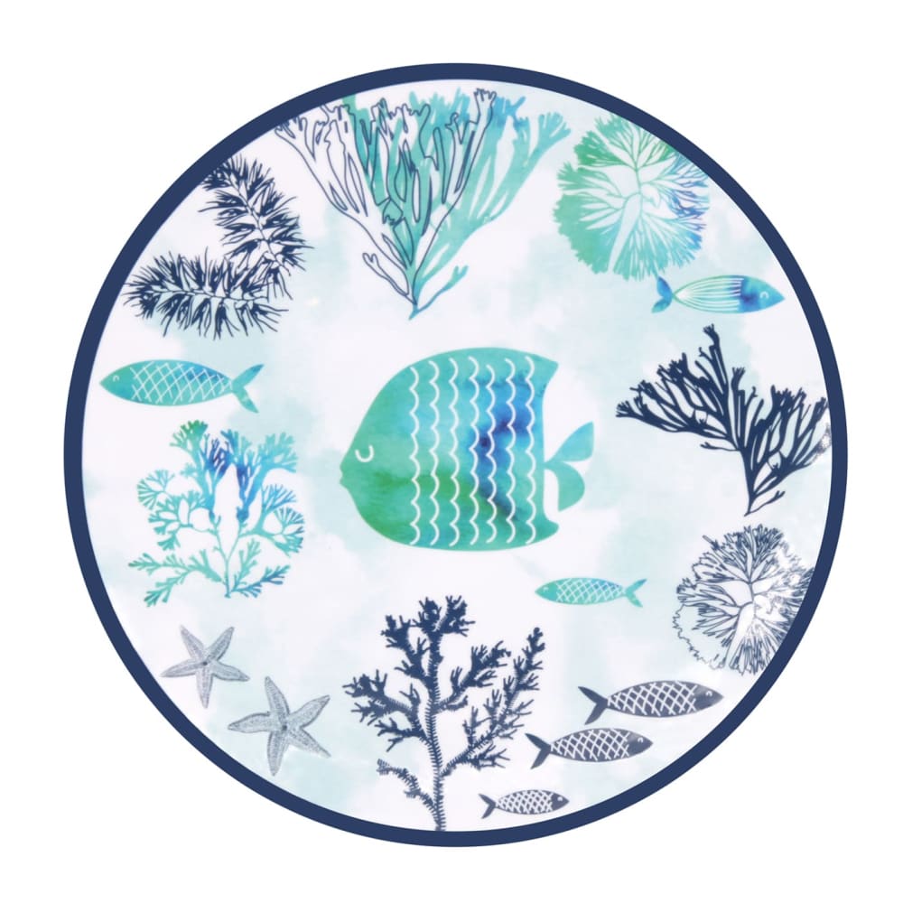 Plato pequeño de melamina con estampado