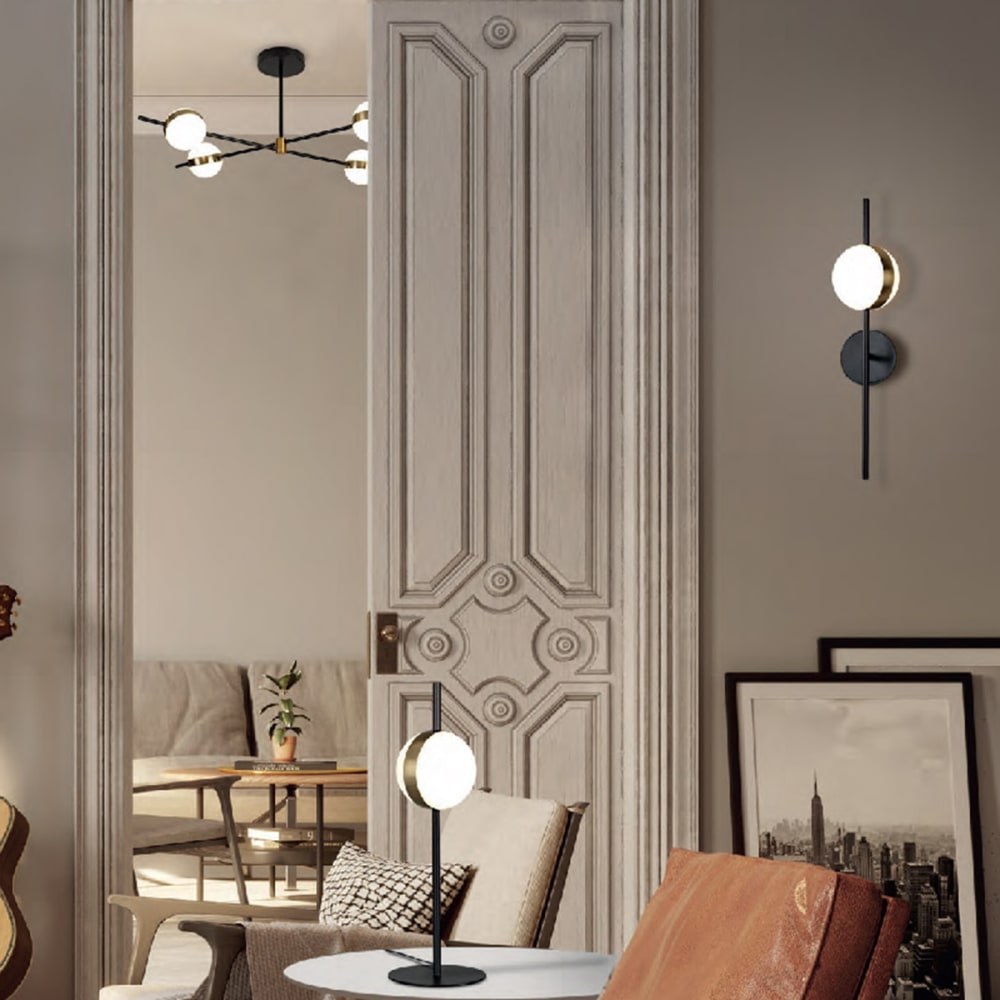 Applique en métal noir - Maisons du Monde
