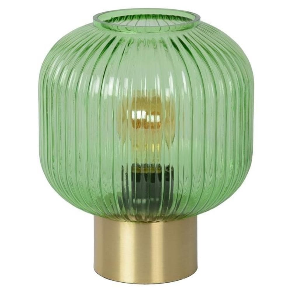 Lampe à poser h24.5cm vert