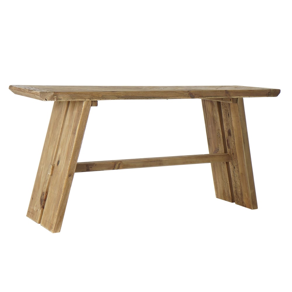WADIGA Très belle console en bois recyclé au style sobre et épuré. Dimensions: 160x45x76cm Couleur: bois Matière: bois recyclé
