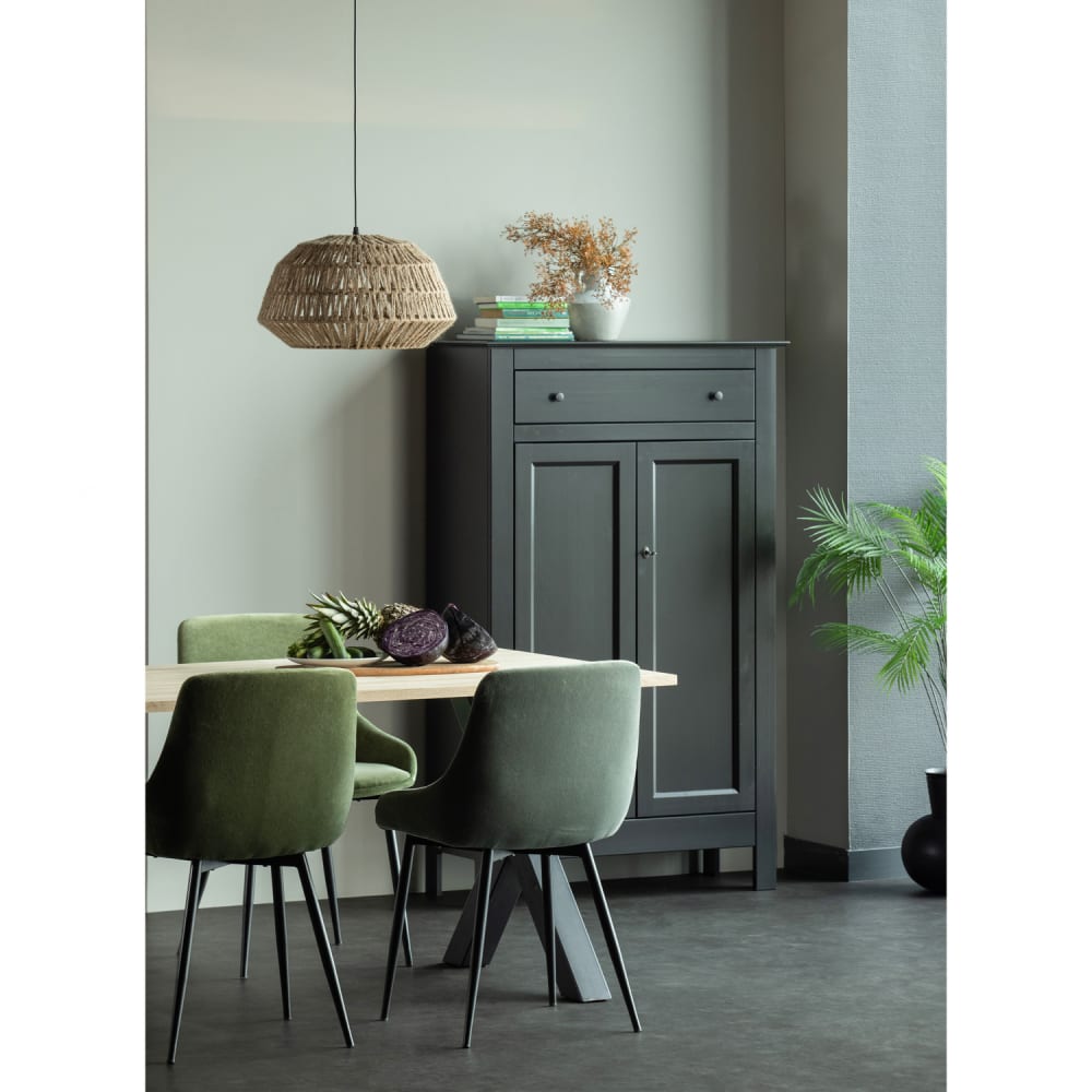 Table à manger en bois de chêne 6-8 personnes ø220 cm - Maisons du Monde