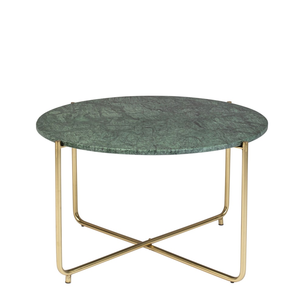 Table basse en marbre vert