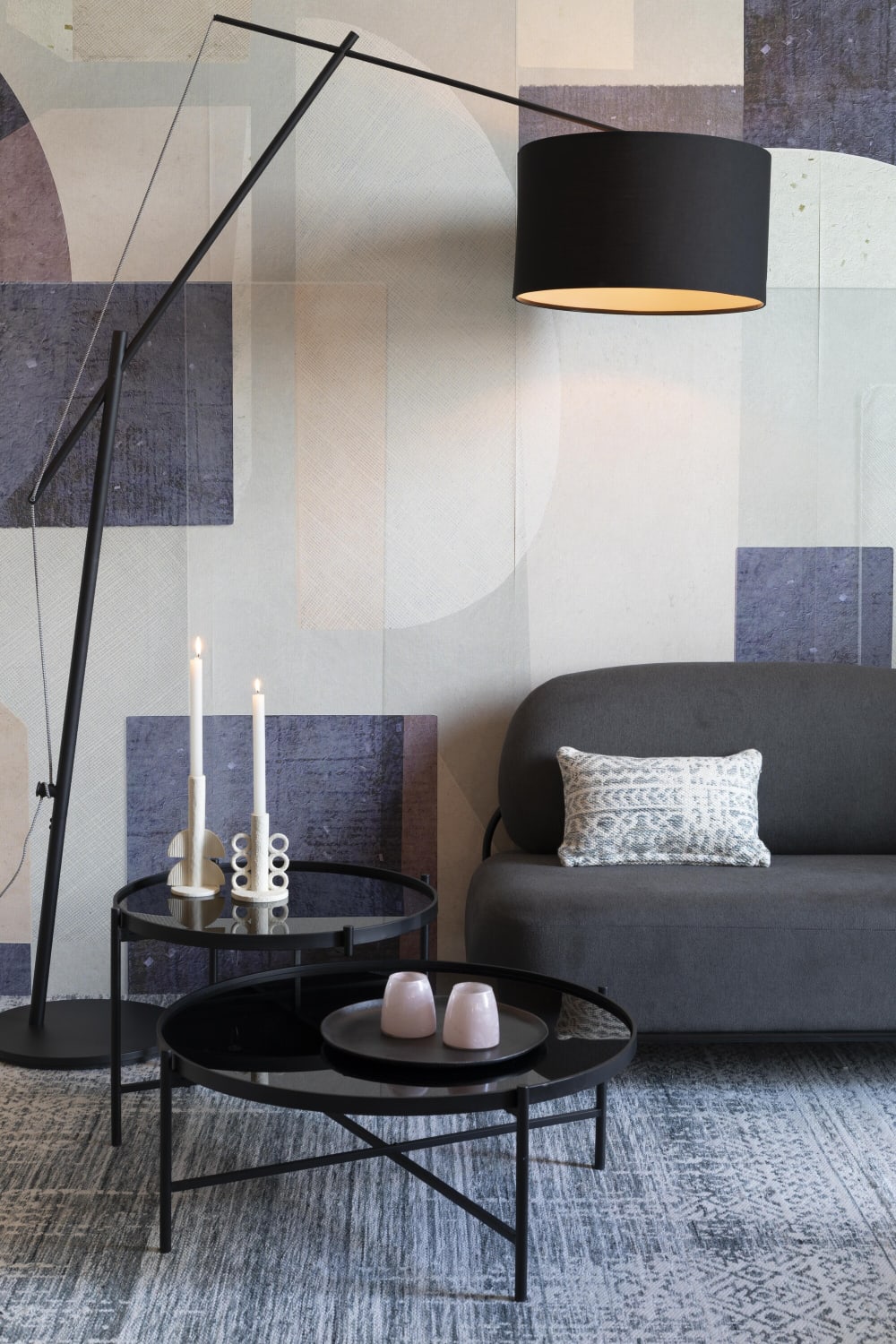 Table basse en verre noir - Maisons du Monde
