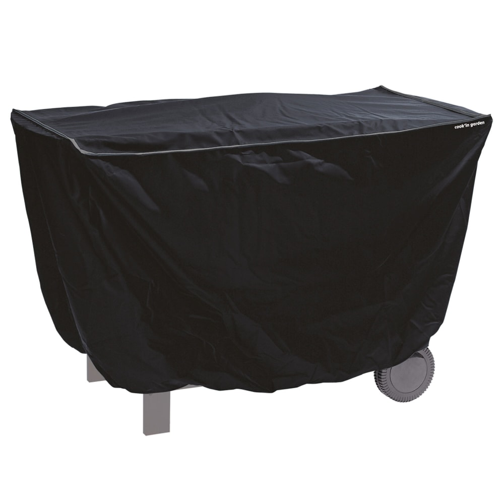 Housse pour barbecue taille L rectangulaire en toile noire
