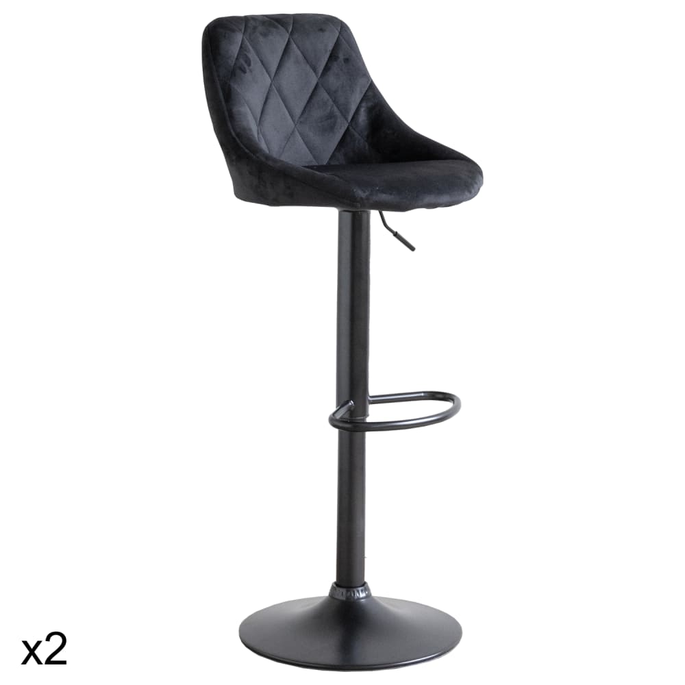 Lot de 2 tabourets de
