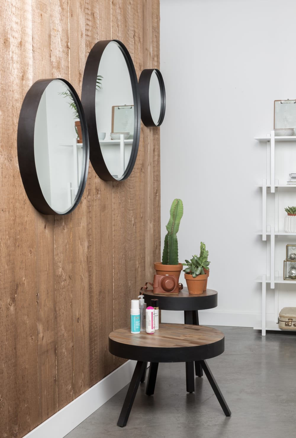 Espejo metálico negro m - Maisons du Monde