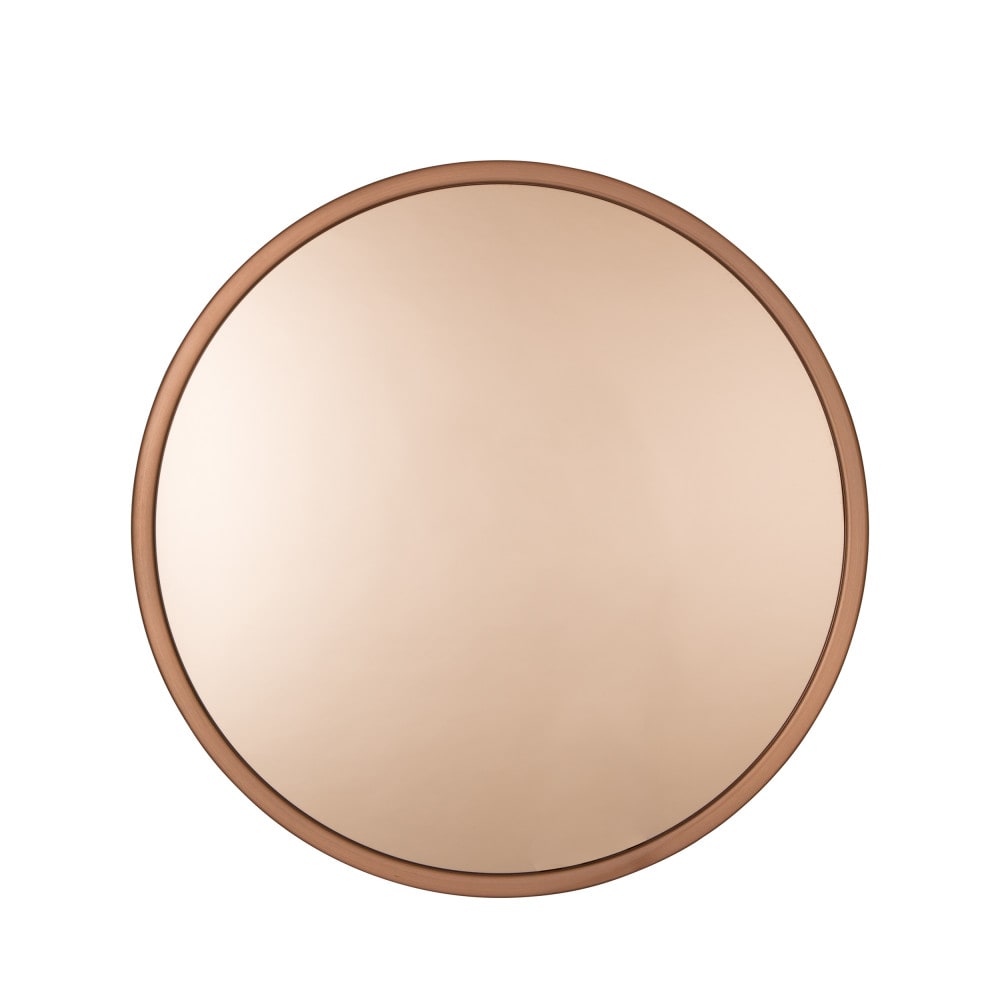 Miroir teinté rond D60cm cuivre