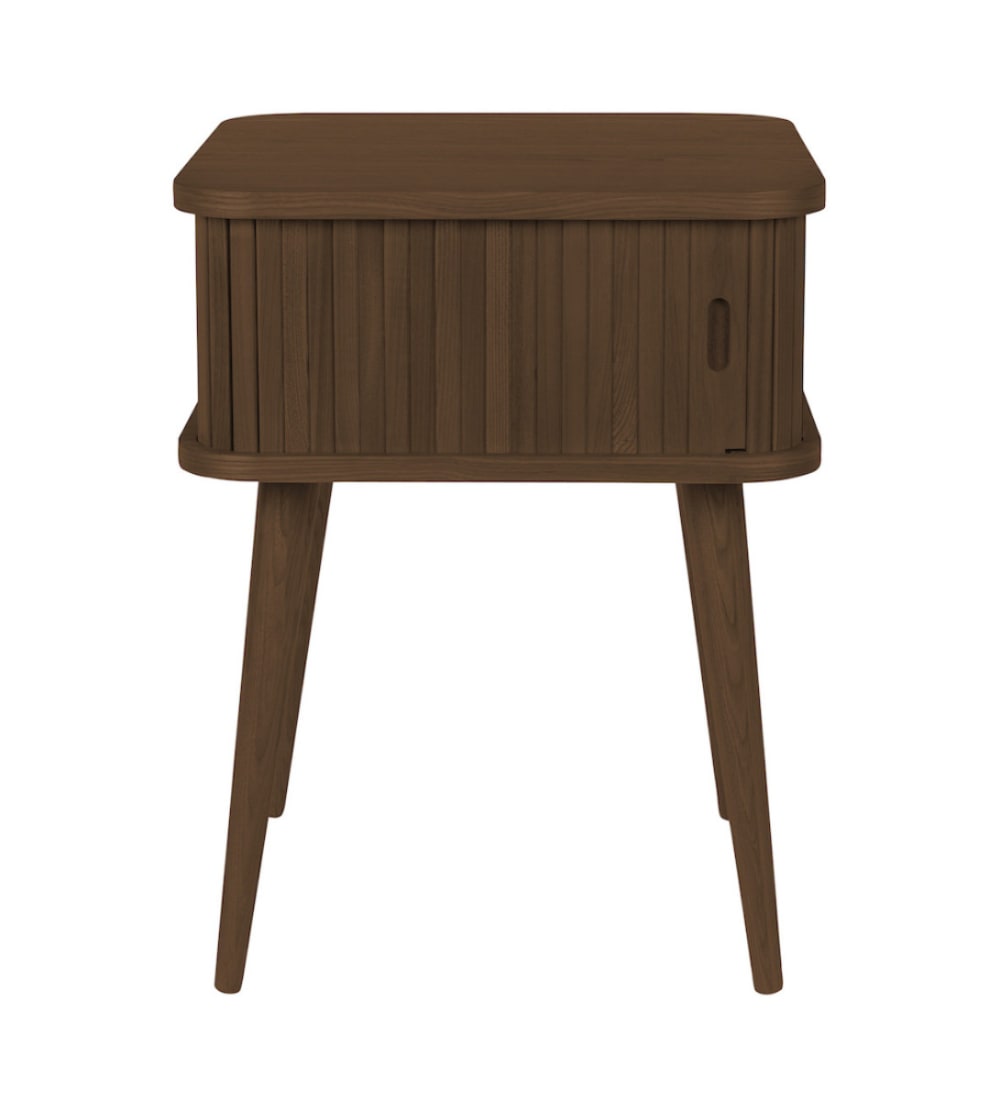 Zuiver Beistelltisch aus Holz mit Nussbaum-Finish style modern Braun Holz