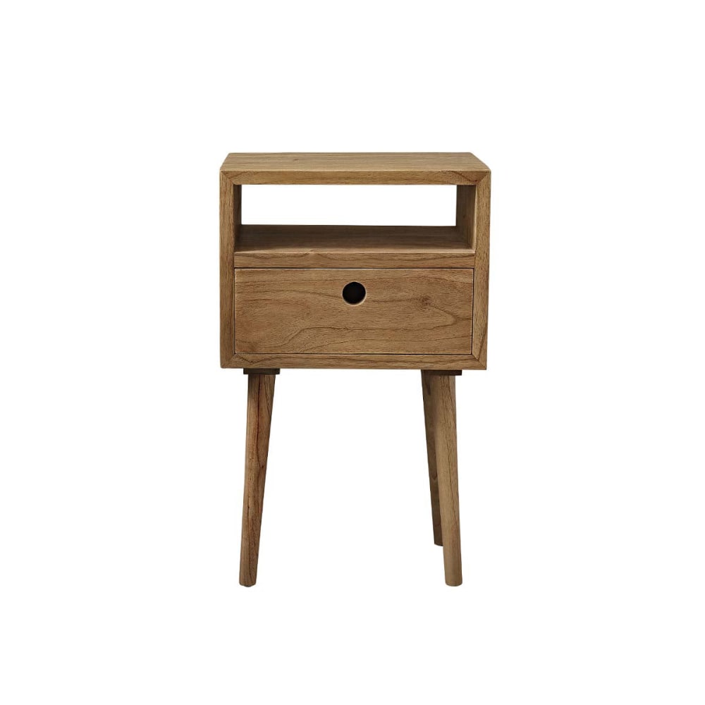 Table de chevet en mindi massif