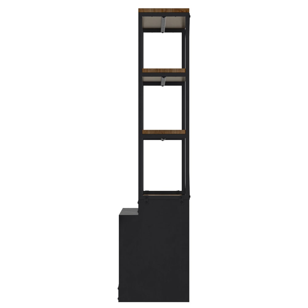 Bücherregal aus Holz und Metall, 160cm - Maisons Du Monde