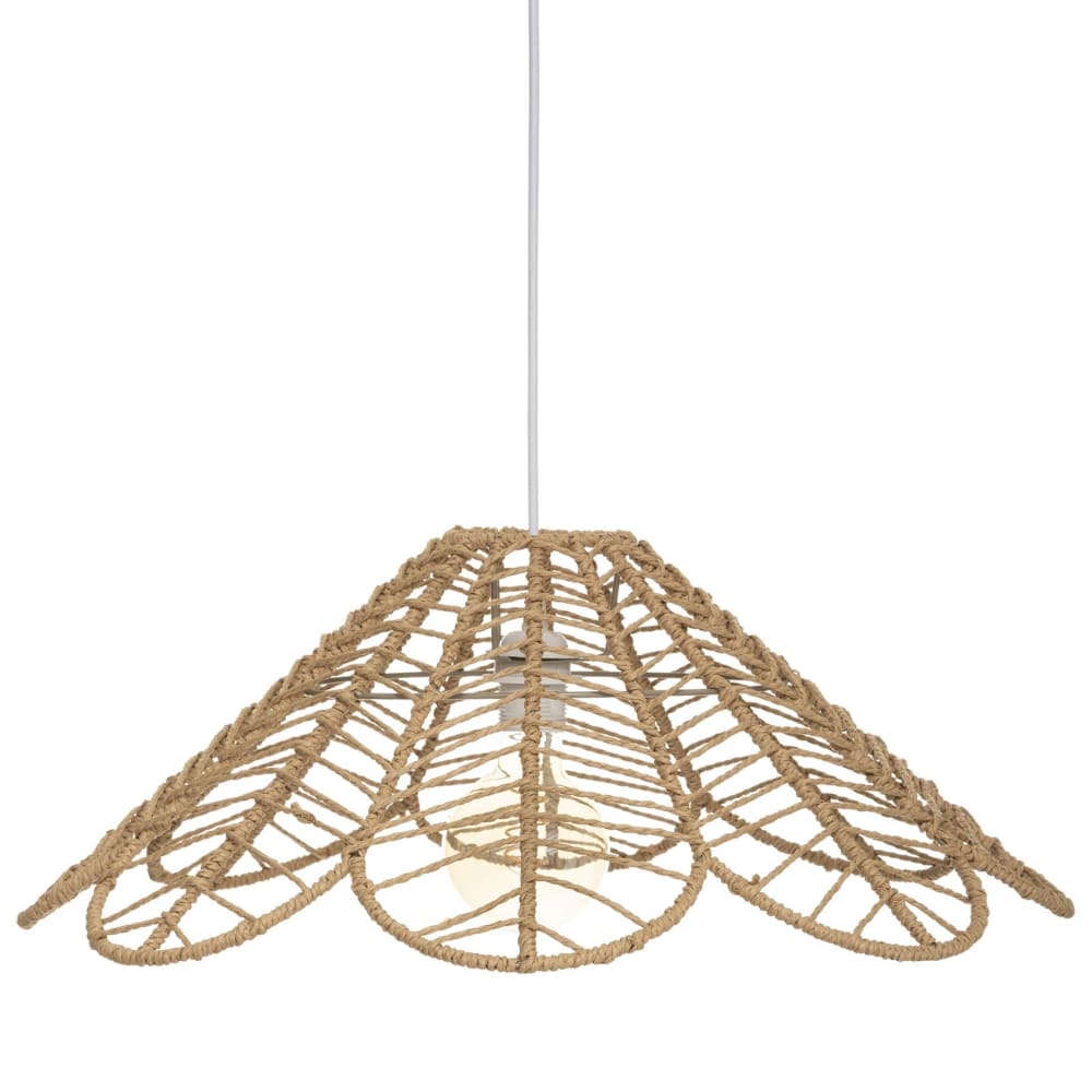 Suspension corde naturel D58cm