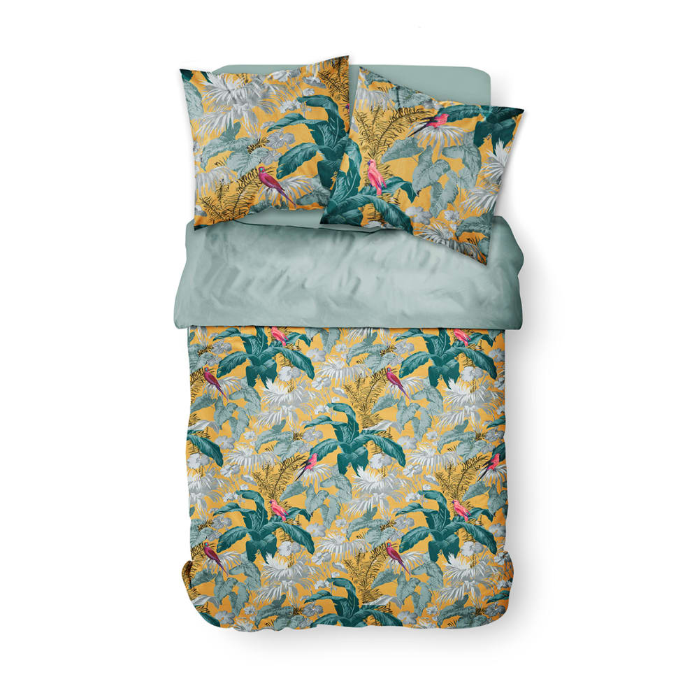 Housse de couette jaune 260x240 + 2 taies - Maisons du Monde