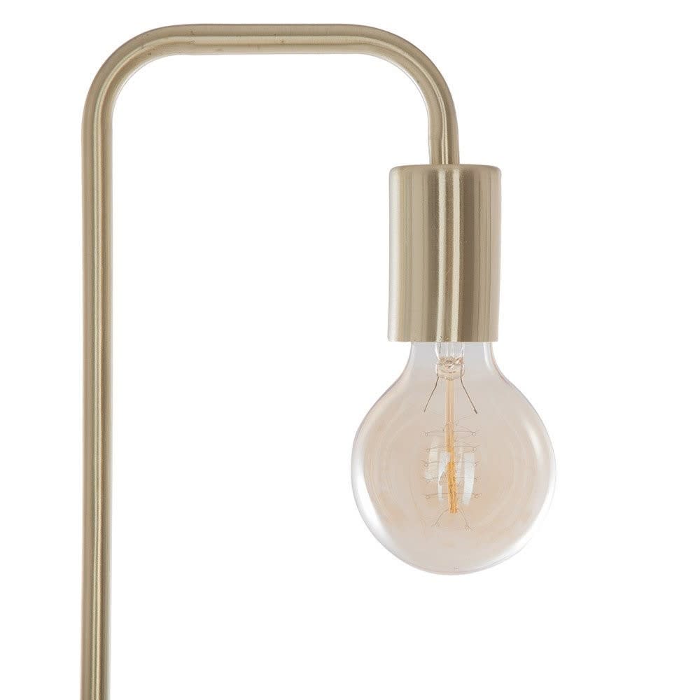 Lampadaire métal doré H150cm — vue 4