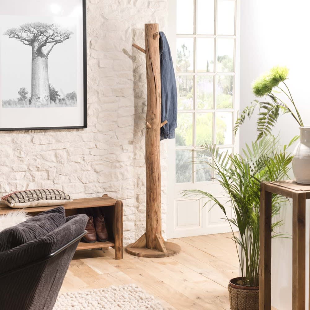 Porte-manteau en pin recyclé - Maisons du Monde
