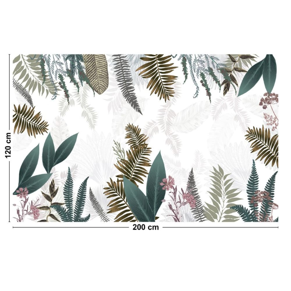 Tapis antidérapant - vinyle - int./ext. - multicolore - 120x200cm — vue 3