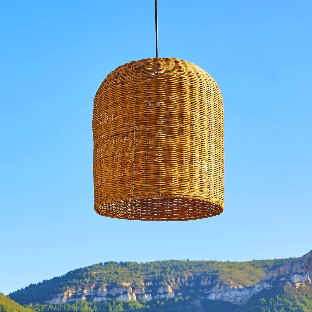 LUMISKY Netzaufhängung Beige h45cm Beige Rattan